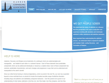 Tablet Screenshot of harborcounseling.com